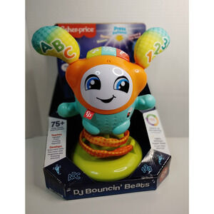 Fisher-Price DJ Bouncin' Beats Musical Learning Toy for 9 Months+ 2023 HFT76
